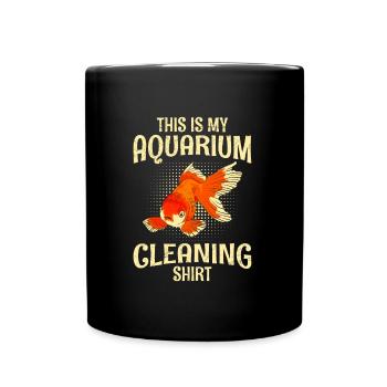 Aquarium Plaster - Full Colour Mug - black - Front