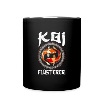 Koi Whisperer Koi Pond - Full Colour Mug - black - Front