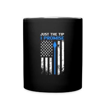 Just the Tip I promise USA Archer - Full Colour Mug - black - Front