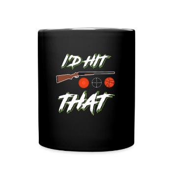 J’avais frappé ce pigeon d’argile tirant des tireurs sportifs - Mug uni - noir - Devant