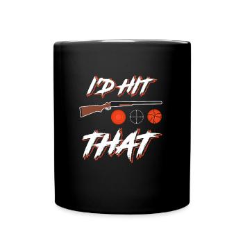 J’avais frappé ce pigeon d’argile tirant des tireurs sportifs - Mug uni - noir - Devant