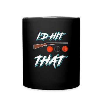 J’avais frappé ce pigeon d’argile tirant des tireurs sportifs - Mug uni - noir - Devant