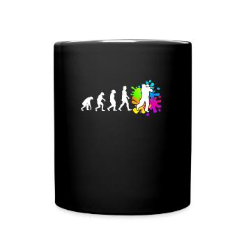 Paintball Evolution Paintballer - Mug uni - noir - Devant