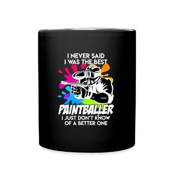 Meilleur joueur de paintball paintball - Mug uni - noir - Devant