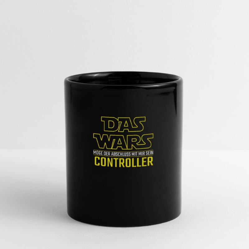 Das Wars Abschluss Controller Geschenkidee Tasse einfarbig