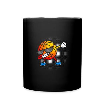 Joueur de basket-ball Dabbing - Mug uni - noir - Devant