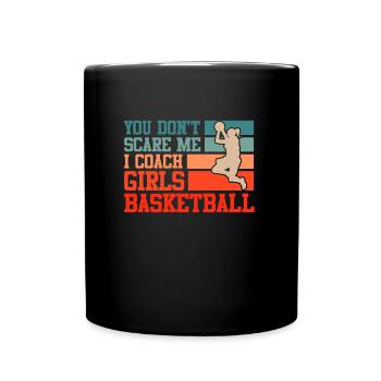 Entraîneur de basket-ball féminin - Mug uni - noir - Devant