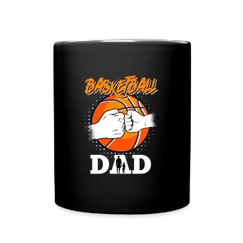 Basketball Dad - Full Colour Mug - black - Front