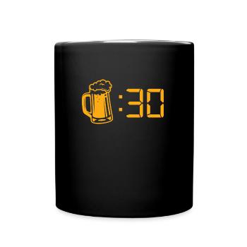 Beer Time Beer Drinkers Festival Malle - Full Colour Mug - black - Front