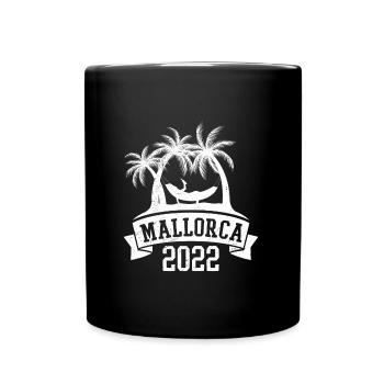 Malle 2022 Majorque Vacances - Mug uni - noir - Devant