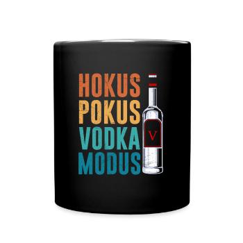 Hokus Pokus Vodka Mode Vodka Drinker - Full Colour Mug - black - Front