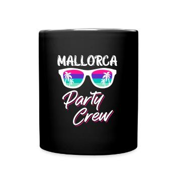 Mallorca Party Crew Malle Party Crew - Mug uni - noir - Devant