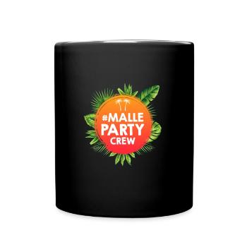 Malle Party Crew - Mug uni - noir - Devant