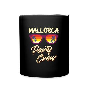 Mallorca Party Crew Malle Party Crew - Mug uni - noir - Devant