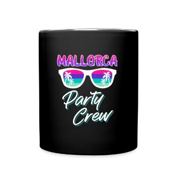 Mallorca Party Crew Malle Party Crew - Mug uni - noir - Devant