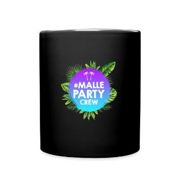 Malle Party Crew - Full Colour Mug - black - Front