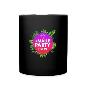 Malle Party Crew - Mug uni - noir - Devant
