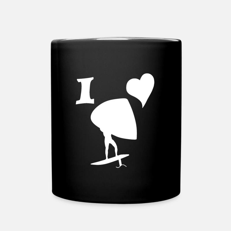 Love Wingfolen - Full Colour Mug - black