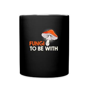 Champignons à être avec la cueillette des champignons - Mug uni - noir - Devant