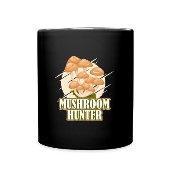 Chasseur de champignons Cueilleurs de champignons Cueilleurs de champignons - Mug uni - noir - Devant