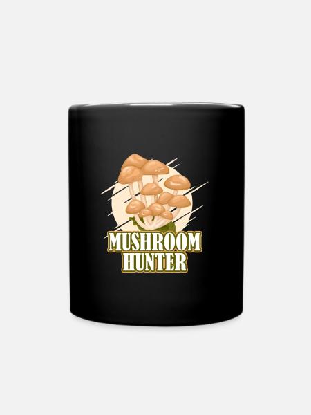 Chasseur de champignons Cueilleurs de champignons Cueilleurs de champignons - Mug uni - noir