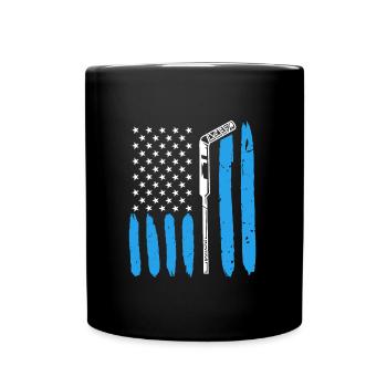 Hockey sur glace USA Hockey - Mug uni - noir - Devant