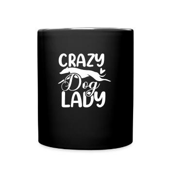 Chienne folle - Mug uni - noir - Devant