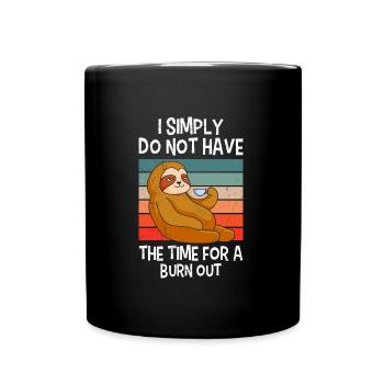 Travail de motivation des collègues paresseux - Mug uni - noir - Devant