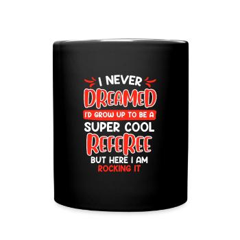 Super cool Arbitre Arbitre Dames - Mug uni - noir - Devant