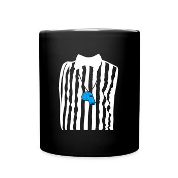 Referee Outfit - Full Colour Mug - black - Front
