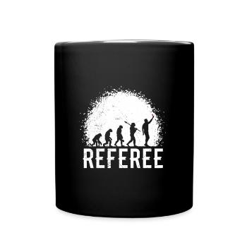 Referee - Full Colour Mug - black - Front