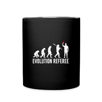 Arbitre d’évolution - Mug uni - noir - Devant