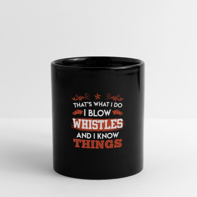 Referee whistle & know things Full Colour Mug