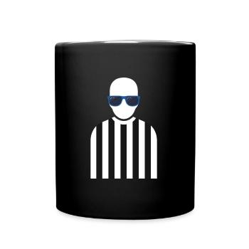 Referee Outfit - Full Colour Mug - black - Front