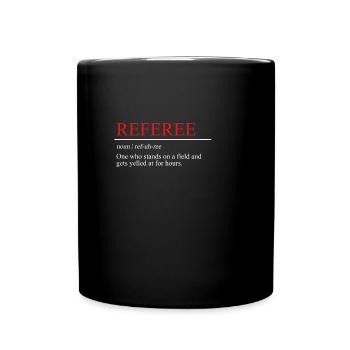 Définition de l’arbitre Shiri - Mug uni - noir - Devant