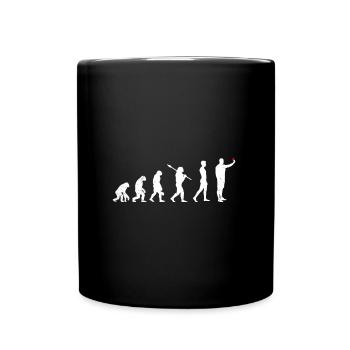 Schiedsrichter Evolution - Tasse einfarbig - Schwarz - Vorne