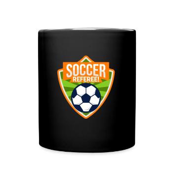 Football Referee - Full Colour Mug - black - Front