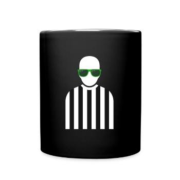 Referee Outfit - Full Colour Mug - black - Front