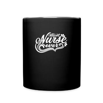Best Nurse Ever - Full Colour Mug - black - Front