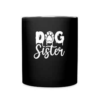 Infirmière canine - Mug uni - noir - Devant