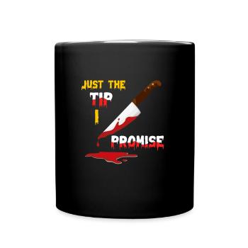 Couteau tueur en série Halloween - Mug uni - noir - Devant