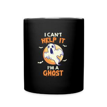 Fantômes Halloween - Mug uni - noir - Devant