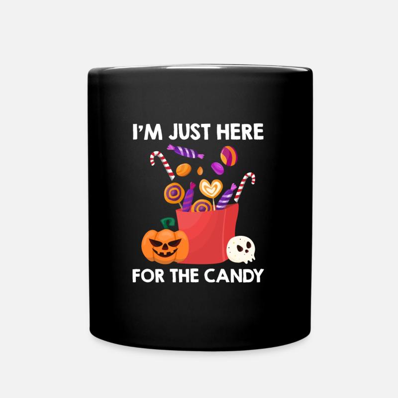 Halloween Deko Bonbon Halloween - Tasse einfarbig - Schwarz