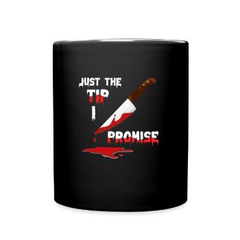 Couteau tueur en série Halloween - Mug uni - noir - Devant