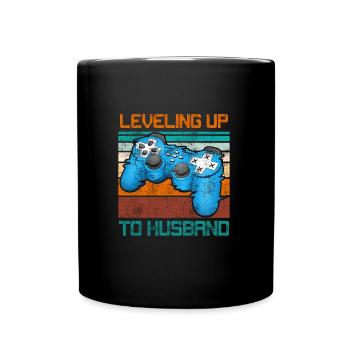Fête des garçons Hommes Mariage Mari - Mug uni - noir - Devant