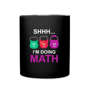 Gym Athlètes Musculation - Mug uni - noir - Devant