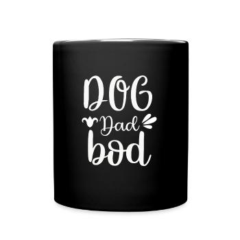 Chien Papa Bod - Mug uni - noir - Devant