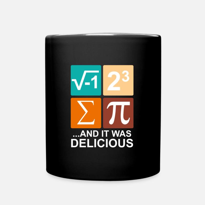 I ate some pie - Tasse einfarbig - Schwarz