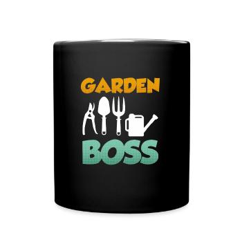 Gestionnaire de jardin Jardinier Ladies Garden - Mug uni - noir - Devant