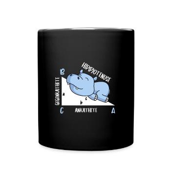 Hippotenuse Professeur de mathématiques Fun Math - Mug uni - noir - Devant